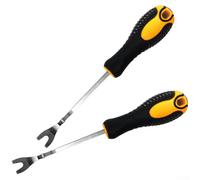 Automotive Panel Removal Tool for Car Door Interior Trim Clip and Fastener Remover with Screwdriver Head, Plastic Fastener Remover, Nail Puller for