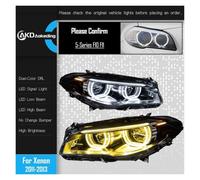 Automotive Parts Car Headlights | Headlights F10 F18 2011-2017 Car 12V H7 LED DRL，Compatible For Hella，F11 530 M5 Tools(2010-2013 Xenon)