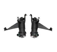 Automotive Parts Compatible with for Tiida for Versa for Latio C11 2004-2012 Front Headlight Washer Nozzle Jet Cleaning Spray Pump 28641-EM30A 28642-EM30A(Set)