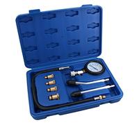 Automotive Petrol Engine Compression Tester Testing Kit Cars Bikes 0-300psi