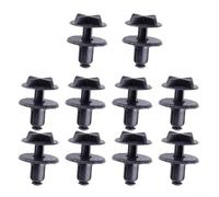 Automotive Plastic Fastener Clips 10 Pcs for Jaguar and For Land Rover Bumper Tank Trim Replacement Parts for Car Exterior