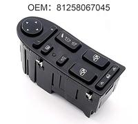Automotive Power Window Lifter Control Switch 81258067098 Designed for MAN Trucks For TGA For TGX For TGM TGL Model Compatibility