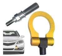 Automotive Pull Ring, Bumper Tow Hook | Screw Tow Hook for Car Bumper | Car Decoration Exterior Accessories, Connecting Hook