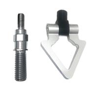 Automotive Pull Ring, Bumper Tow Hook | Triangular Round Shape Car Traction Hook | Exterior Car Decoration Accessories, Connecio Hook
