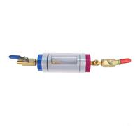 Automotive R134a Air Conditioning Hose Interface Device For Filling And System Performance Validation