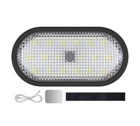 Automotive Reading Lamp - Usb Rechargeable Six Hue Light Magnetic Attachment, Interior Illumination, Portable Work Light | Car Cabin Decor Cycling Rear Safety Night Repair Assistance