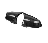 Automotive Rear View Mirror Housing 2pcs Auto Car Rear View for F20 F21 F22 F23 F30 F31 F32 F36 X1 E84 F87 M2 Side Mirror Cover Trim Carbon Fiber Style Replacement Side Mirror Caps