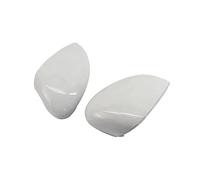 Automotive Rear View Mirror Housing Suitable For Fiesta 2009-2015 1594546 White Around 8A6117K747CA Rearview Mirror Side Cover Rearview Mirror Cover Replacement Side Mirror Caps