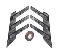 Automotive Rear Wing, Window Side Louvers, Car Exterior Deflector with Wind Noise Reduction, Vehicle Body Spoiler, Rearview Mirror Accessory with Design, Car Aero Part for Enhanced Performance