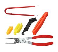 Automotive Relay and Fuse Puller Pliers Set with Ergonomic Offset Handles for Easy Removal of Vehicle Electrical Relays and Fuses, ABS and Stainless Ste