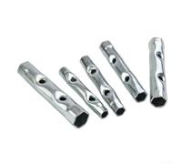 Automotive Repair Tool Kit 6PC Double Ended Socket Wrench | 8-17mm metric sizes, deep reach design, accesses tight spaces, automotive and plumbing use, 6-piece complete set