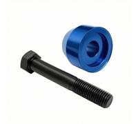 Automotive Seal Installer Engine Front Shaft Oil Shaft Seal Installer Damage Adapter Threaded Shaft Hex Head Aluminum Alloy Steel Suitable for Engine Rebuild and Leak