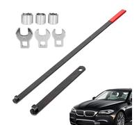 Automotive Serpentine Belt Tool Set - Heavy Duty Installer Extractor, Chrome Vanadium Mechanic Equipment, Flexible Socket Solution | Vehicle Tuneups Workshop Upgrades Alternator Adjustments Mastery