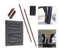Automotive Side Shade Curtains Enhance Privacy While Protecting Against UV Rays in Your Vehicle (2 Car window)