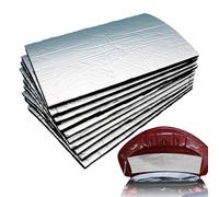 Automotive Silencer, Pack of 10 Muffler Mats, High Density Thermal Acoustic Barrier, Heat Protection Mats for Audio Upgrade
