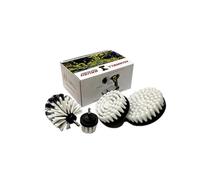 Automotive Soft White Car Accessory Set - Drill Wheel & Detail Brush, Carpet & Upholstery Cleaner, Boat Accessory - Fabric Seat Cleaner