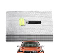 Automotive Sound Deadening Material, Adhesive Sound Proof Padding Foam Deadener, Heatproof Muffler for Exhaust System Engine Firewall Floor Vehicle Walls Hood Trunk Wheel