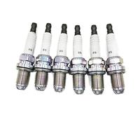 Automotive spark plugs 6PCS 12120037607 Car Platinum Spark Plug Compatible with BMW E39 E46 M54 M62 E38 E65 E34 E36 E46 E52 E66 E67 Z3 320 528 BKR6EQUP 3199 Auto Parts