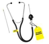 Automotive Stethoscope & Engine Noise Diagnostic Mechanic Tool Kit | Mechanic's Car Engine Stethoscope for Cylinder, Bearing & Belt Fault Detection | Cars, Vans, Trucks | Comfortable Fit