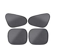 Automotive Sun Screen Electrostatic Visor Side Window 4-Layer Shade Curtains Anti-Glare UV-Blocker Auto Protection Cover