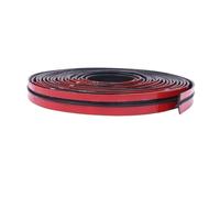 Automotive T Profile Rubber Sealing Strips 6M Noise Reduction Dustproof Waterproof Elastic Car Door Seal Weatherproof 11UD(19MM wide)
