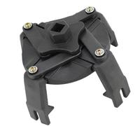 Automotive Tank Cap Removal Wrench with Four Slotted Ends | Adjustable Positioning, Distributed Gripping Force Around Cap, Manual Input Through Separate Wrench or Socket