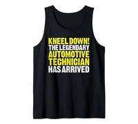 Automotive Technician Kneel Down Tank Top