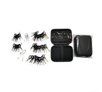 Automotive Terminal Removal Tool Kit 60Pcs with Push Pull Action for Efficient Contact Pin Extraction from Wiring Harnesses