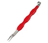 Automotive Terminal Removal Tool, Red Carbon Steel Electrical Connector Separator, Wire Terminal Release Tool for Car Wiring Harness Plug Disassembly, for Professional & DIY Automotive Repair