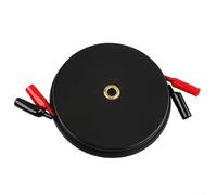 Automotive Test Extension Cable 9m with For Alligator Clips for Multimeter Diagnostic Tools Electrical Testing and Repair Work Black Reel Design