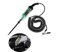 Automotive Test Light with 3-48V LED Digital Display, Automotive Circuit Tester with Voltmeter and Dual Color Polarity Indicator Light, Voltage Test Pen with Stainless Probe for Car/Truck/SUV Checker