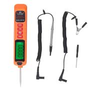 Automotive Voltage Tester and Digital Multimeter Pen - 600V AC DC Bidirectional Circuit Tester with NCV Detection Phase Sequence Identification and Backlit LCD for Electrical