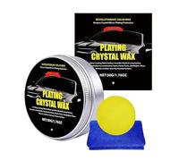 Automotive Wax - Car Coating Restorer Kit, Scratch Prevention Glossy Paints Sealant, Long Lasting Protection Polishs | Vehicle Detailing Waxs for Paint Care with Sponge Applicator Cloth
