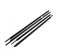 Automotive Weather Seal Strip Compatible with Lexus for LX570 2008-2021 4PCS Car Outer Windows Weatherstrip Sealing Strip OEM 7573060050(Black)