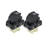 Automotive Window Control Switch For Dacia For Duster For Lodgy For Logan For Sandero 2010-2021 Power Window Control Switch Single Button 254218614R(2 piece)