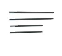 Automotive Window & Door Seals 4 Pcs Sedan Windows Rubber Outside Glass Protector Weather Strip Glass Outer Laminate for Toyota for Vios for Saloon 2008-2013 Auto Bumper Guard