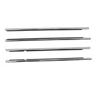 Automotive Window & Door Seals 4Pcs Car Door Window Moulding Trim Weatherstrip Belt 75722 60080 for Land for Cruiser for Prado 120 Series 2003-2009 75712 60080 Auto Bumper Guard