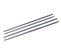 Automotive Window & Door Seals 4PCS Car Outer Windows Rubber Weatherstrip for Mazda 3 for Sedan 2004-2009 Waterproof Pressure Strip Sealing Auto Bumper Guard