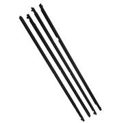 Automotive Window & Door Seals 4Pcs Rubber Car Weatherstrips Outer Window Glass Door Seal Belt Trim Sealing Strips for Mazda 6 2004-2012 Car Door Seal Strip