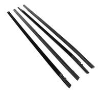 Automotive Window & Door Seals 4Pcs Weatherstrip Trim Outside Window Door Seals Belt Molding Trim for Civic 2016-2019 Car Door Seal Strip