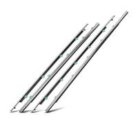 Automotive Window & Door Seals 4Pcs Window Rubber Trim for CRV for CR-V 2012-2016 Weatherstrip Seal Door Outer Moulding Trim Glass Seal Belts Silver Auto Bumper Guard