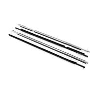 Automotive Window & Door Seals Car Door Glass Window Moulding Trim Weatherstrip Rubber Seal Belt Weather Strip for Toyota for 4runner 2010-2021 Car Door Seal Strip