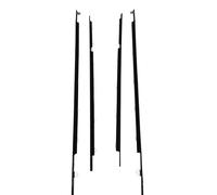 Automotive Window & Door Seals Car Side Window Weather Strip Rubber Sealant Weatherstrip Moulding for Toyota for Land for Cruiser LC80 FZJ80 1990-1998 7571060021 Car Door Seal(Black)