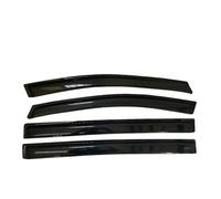 Automotive Window Wind Deflectors For CHRYSLER PACIFICA 2017-2025 Window Visor Rain Guard Side Vent Deflector Outside-Mount Tape On