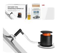 Automotive Windshield Repair Kit - Fast and Effective Adhesive Paste, Portable Vehicle Maintenance Equipment | Nano Fluid for Glass Crack Fix, Air Pump Type Tool for Chips & Star-Shaped Cracks