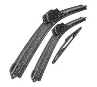 Automotive Wiper Blades For Dacia For Logan MK1 MCV 2004-2012 Windshield Windscreen 20"20"14" Front & Rear Set Kit Clean the windshield