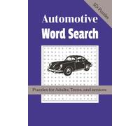 Automotive Word Search Book: Word Searches with Easy to read Print about Automobiles, Car Technology, Car Parts, Car Tools and More | 6x9 inches, 110 ... Gifts for Vacations, Holidays, and Free Time