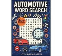Automotive Word Search Puzzle Book: 80+ Car & Mechanic-Themed Puzzles