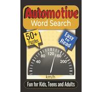 Automotive Word Search Puzzle Book: Puzzles Featuring Cars, Trucks, Engines