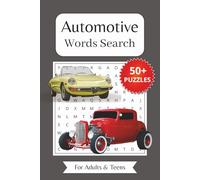 Automotive Word Search Puzzle Book: Word Search with Easy to Read Print about Cars, Automotive, Mechanics and More | 6x9 inches, 110 pages | 50+ puzzles..Gift for Free Times, Relax or Vacation